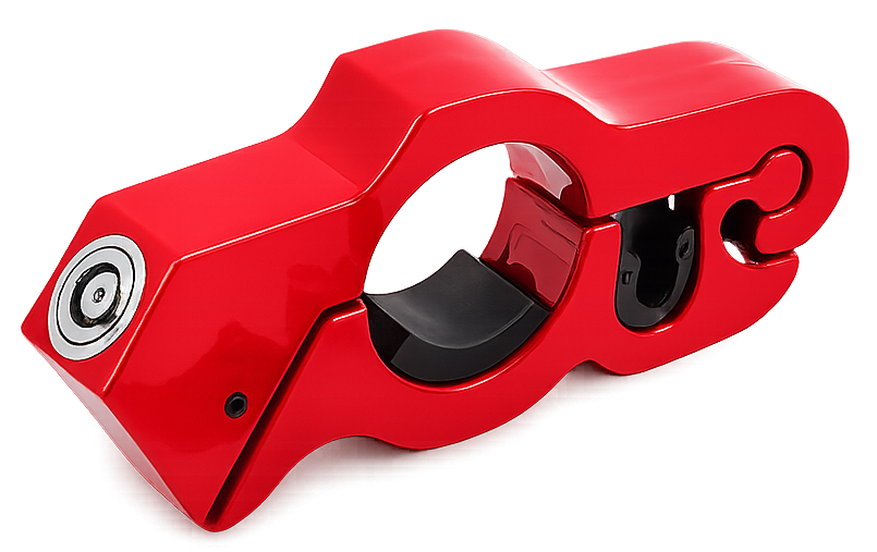 Motorcycle and bicycle handlebar lock